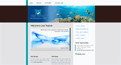 Desktop Screenshot of coasttropicals.com